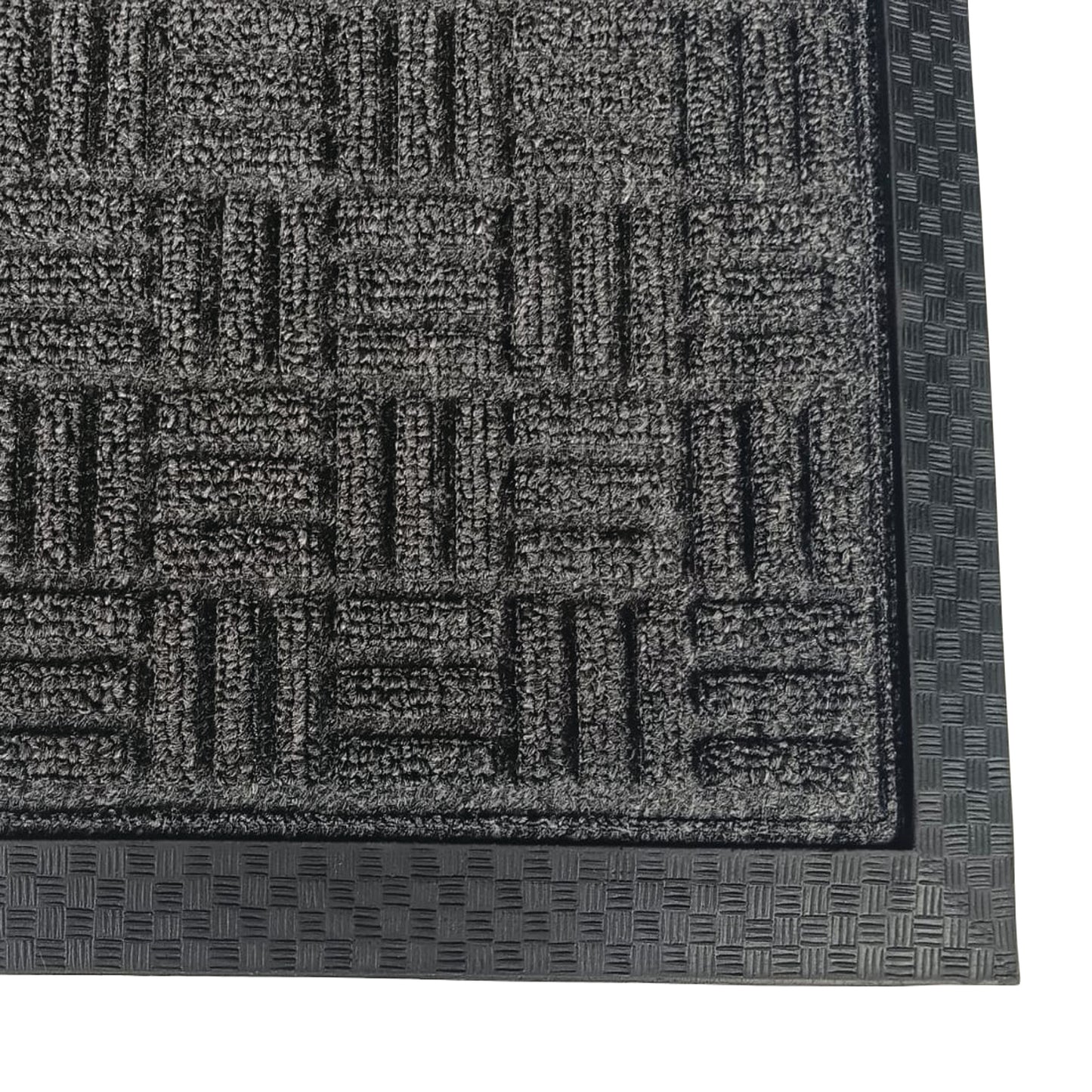 Hometex Solutions Premium Indoor/Outdoor Entrance Mat – Charcoal