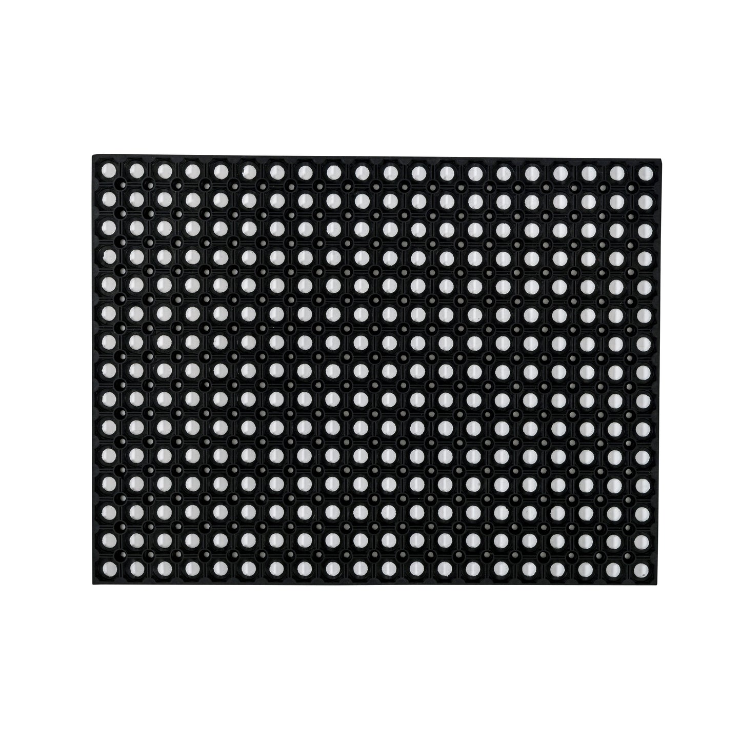 The Hometex All Seasons Outdoor Entrance Mat against a white background, showing its honeycomb design