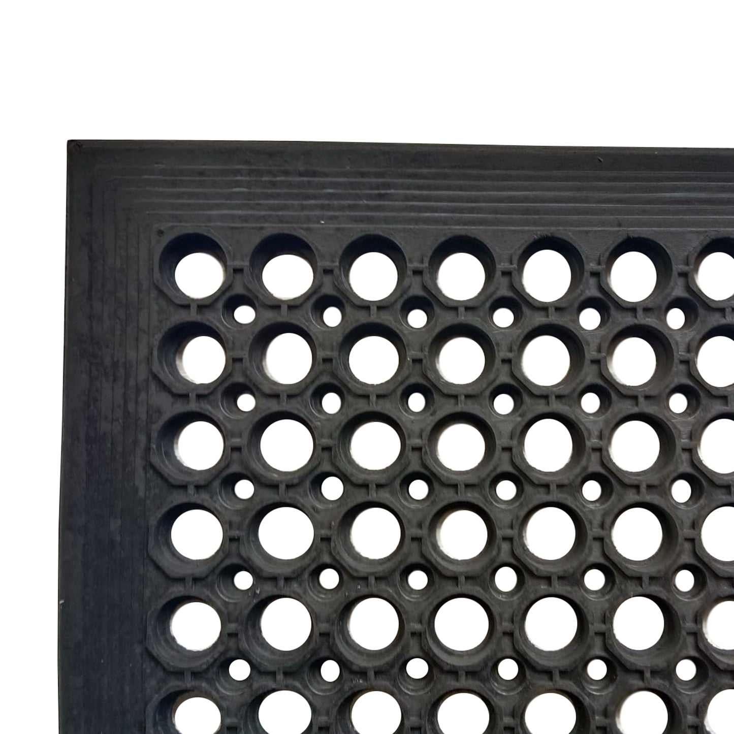 Hometex Solutions All Weather Outdoor Entrance Mat - Black