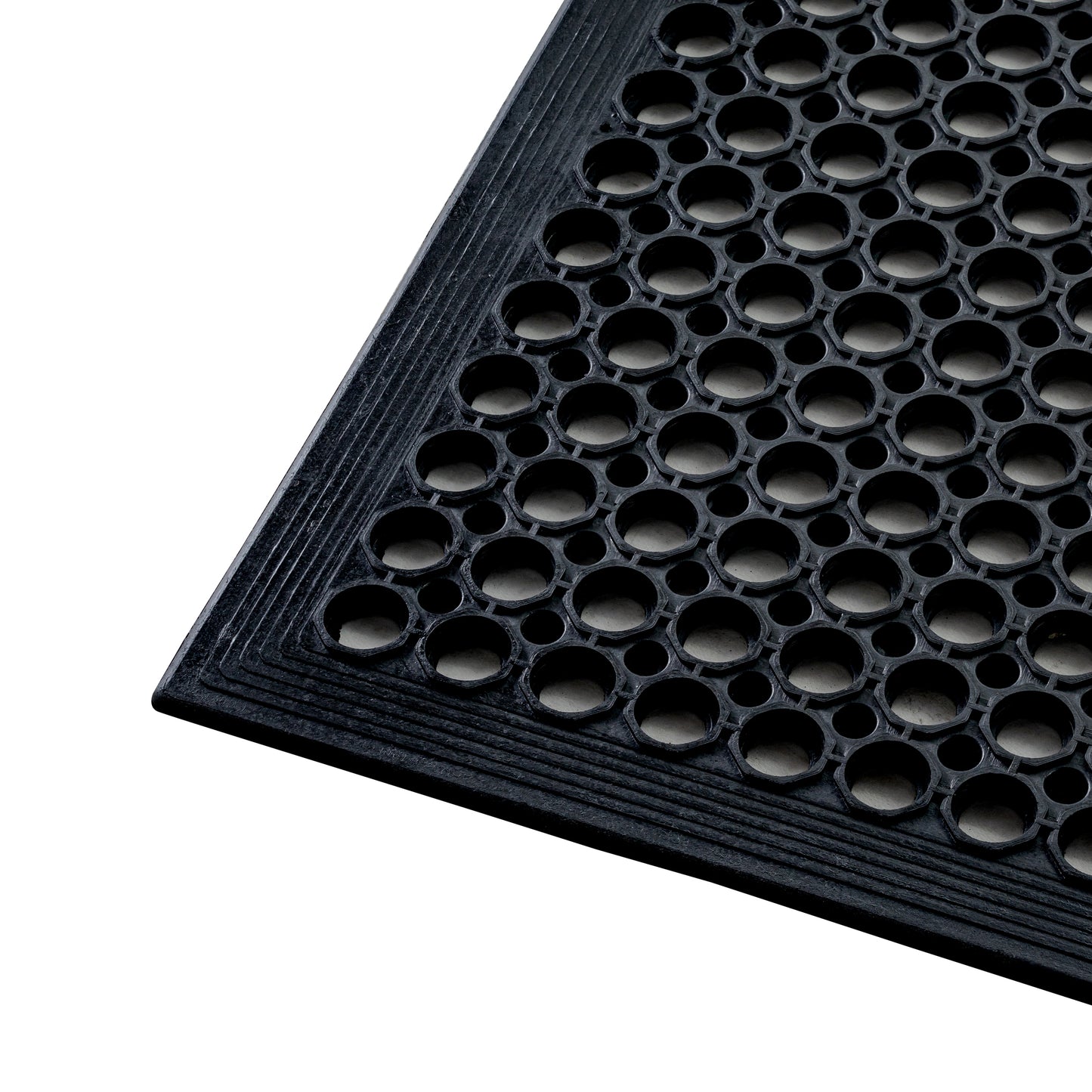 Hometex Solutions All Weather Outdoor Entrance Mat - Black
