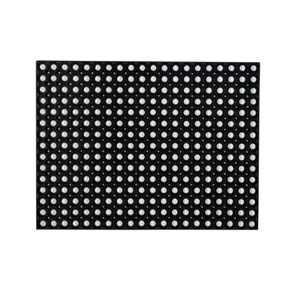 The Hometex All Seasons Outdoor Entrance Mat against a white background, showing its honeycomb design