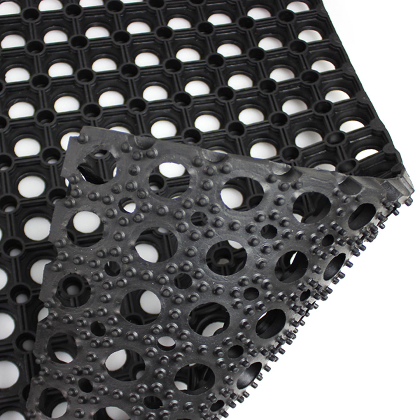 Hometex Solutions All Seasons Outdoor Entrance Mat - Black