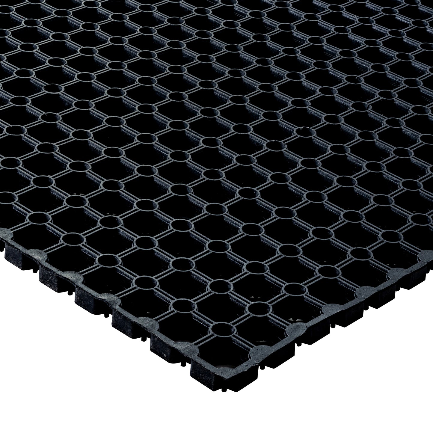 Hometex Solutions All Seasons Outdoor Entrance Mat - Black